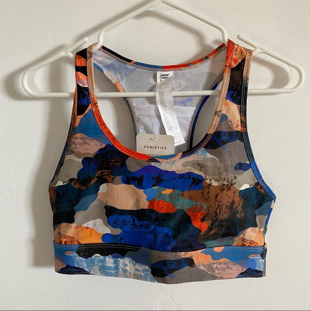 Fabletics Racerback sports bra *New with tags*